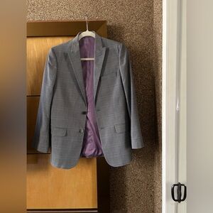 Calvin Klein Big Boys Slim-Fit Infinite Stretch Suit Jacket, Size 16R